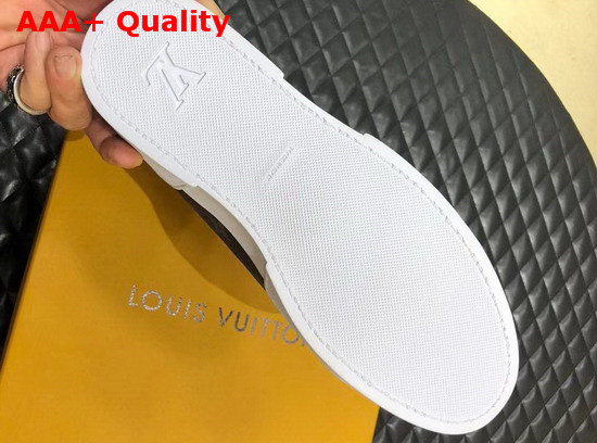 Louis Vuitton Match Up Trainer Boot Monogran Eclipse Canvas with Printed Patches Replica