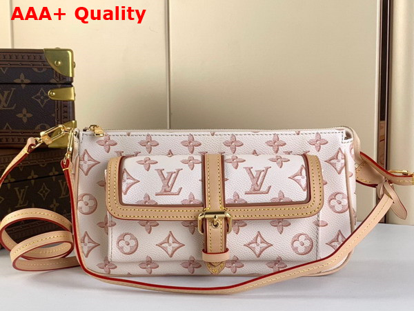 Louis Vuitton Maxi Multi Pochette Accessoires Beige Clair Monogram Coated Canvas M20920 Replica