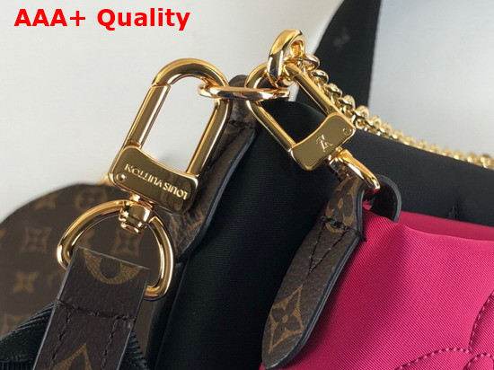 Louis Vuitton Maxi Multi Pochette Accessoires Black Fuchsia M58980 Replica