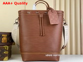 Louis Vuitton Maxi Noe Sling Bag in Cognac Epi Leather M23117 Replica