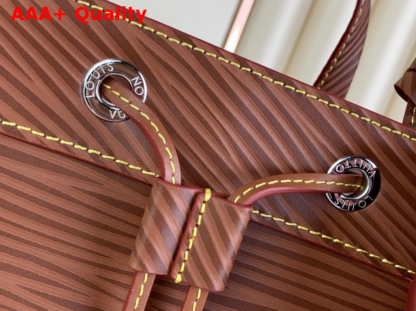 Louis Vuitton Maxi Noe Sling Bag in Cognac Epi Leather M23117 Replica