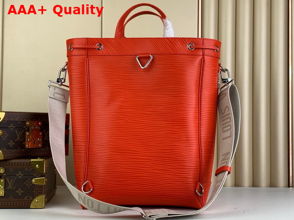 Louis Vuitton Maxi Noe Sling Bag in Red Epi Leather Replica