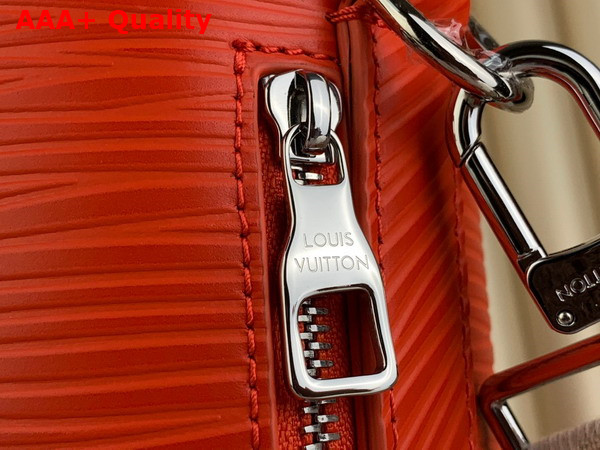 Louis Vuitton Maxi Noe Sling Bag in Red Epi Leather Replica