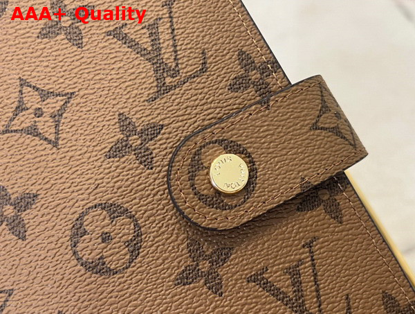 Louis Vuitton Medium Ring Agenda Cover Light Brown Monogram Canvas Replica