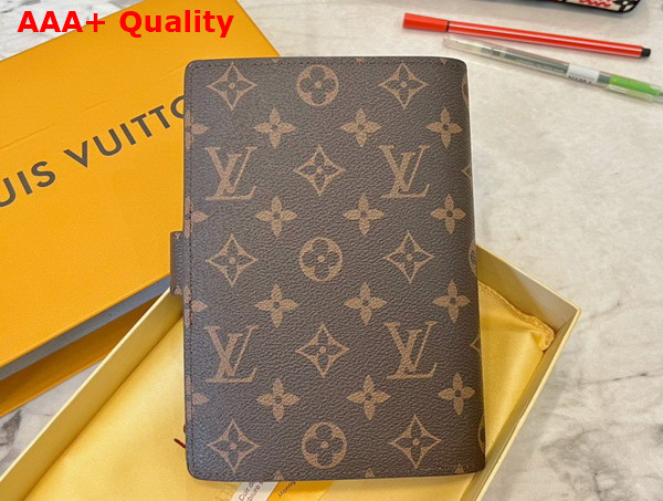 Louis Vuitton Medium Ring Agenda Cover Monogram Canvas R20105 Replica