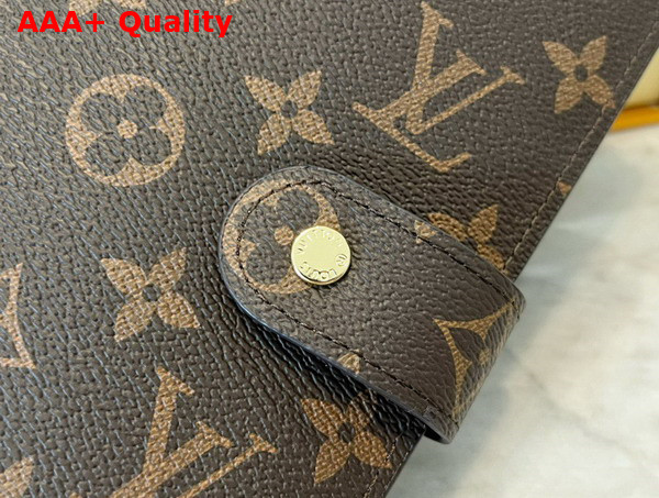 Louis Vuitton Medium Ring Agenda Cover Monogram Canvas R20105 Replica