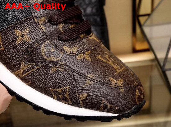 Louis Vuitton Men Run Away Trainer Monogram Canvas Replica