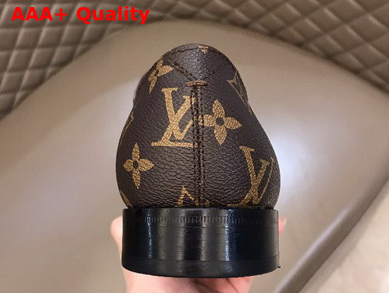 Louis Vuitton Mens Derby in Monogram Canvas Replica