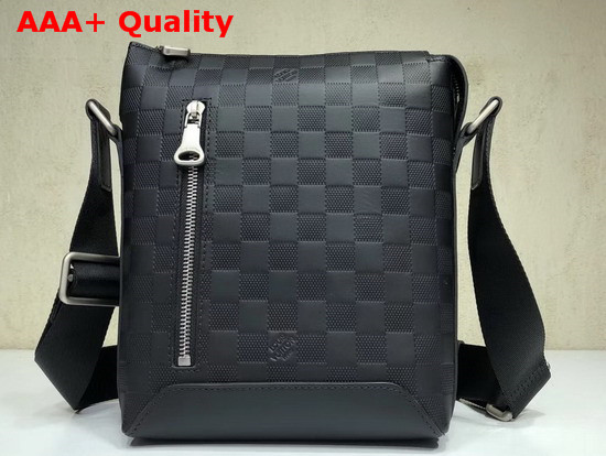 Louis Vuitton Messenger BB Damier Infini Cowhide Leather N42418 Replica