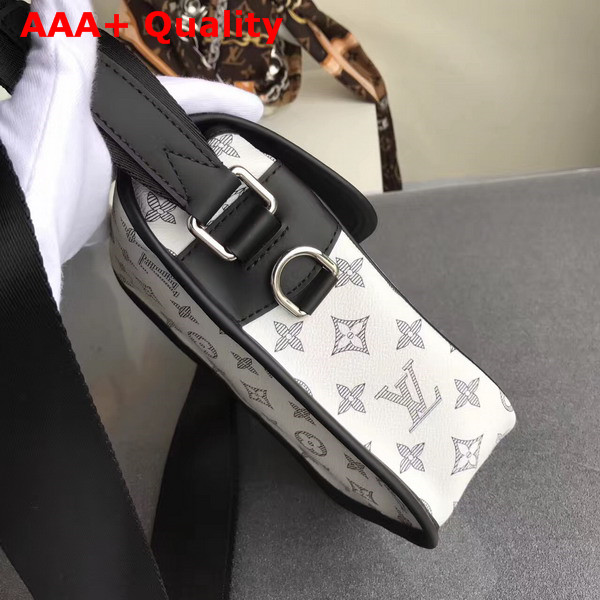 Louis Vuitton Messenger BB Monogram Savana Canvas Zebra Replica