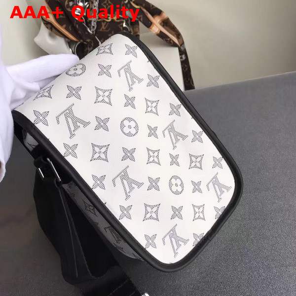 Louis Vuitton Messenger BB Monogram Savana Canvas Zebra Replica