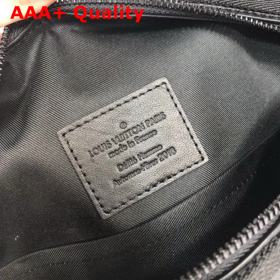 Louis Vuitton Messenger PM Dark Infinity Leather Black Replica