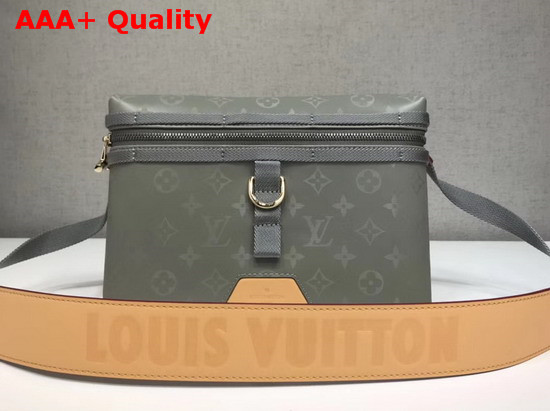 Louis Vuitton Messenger PM Monogram Titanium Coated Canvas Replica