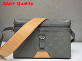 Louis Vuitton Messenger PM Monogram Titanium Coated Canvas Replica