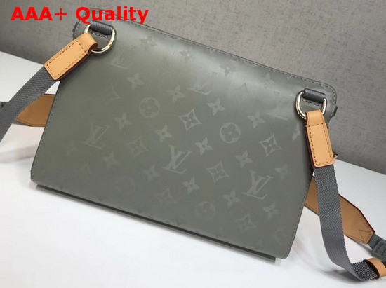 Louis Vuitton Messenger PM Monogram Titanium Coated Canvas Replica