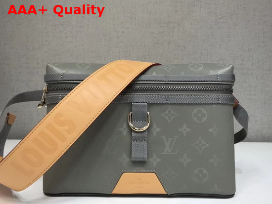 Louis Vuitton Messenger PM Monogram Titanium Coated Canvas Replica