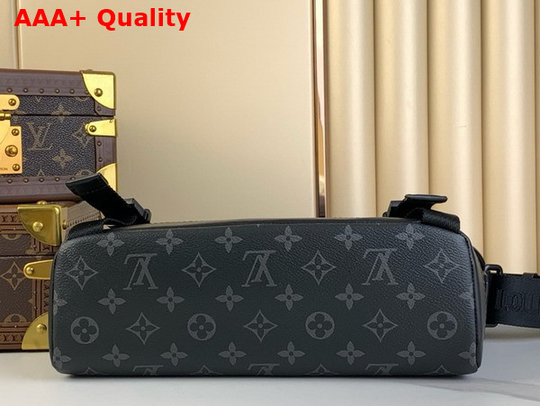 Louis Vuitton Messenger Voyager PM Bag in Monogram Eclipse Canvas Replica