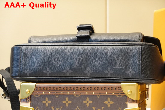 Louis Vuitton Messengerama Black Coated Canvas and Cowhide Leather M30746 Replica