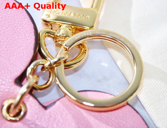 Louis Vuitton Mickey Bag Charm and Key Holder Monogram Pink Replica