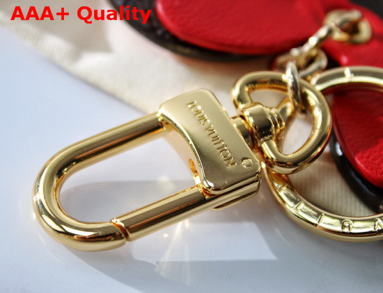 Louis Vuitton Mickey Bag Charm and Key Holder Monogram Red Replica