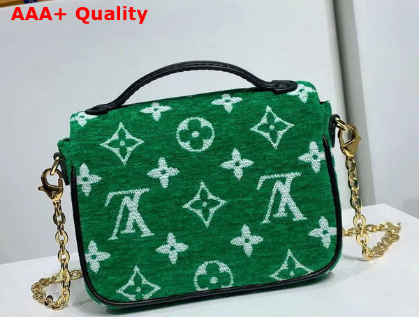 Louis Vuitton Micro Metis Bag in Green Monogram Jacquard Velvet M81494 Replica