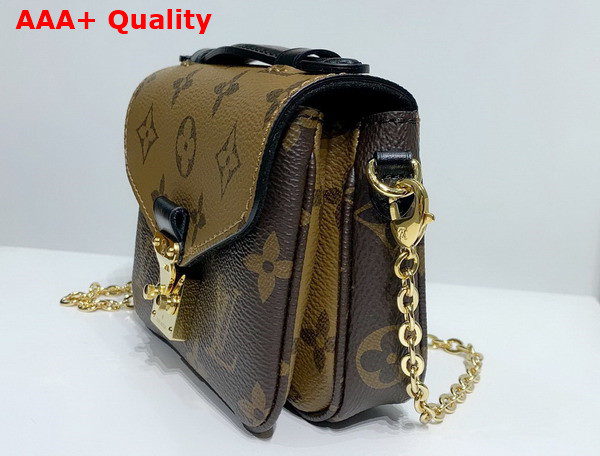 Louis Vuitton Micro Metis Monogram and Monogram Reverse Canvas Replica