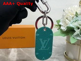 Louis Vuitton Military Tab Charm and Key Holder Green M67781 Replica