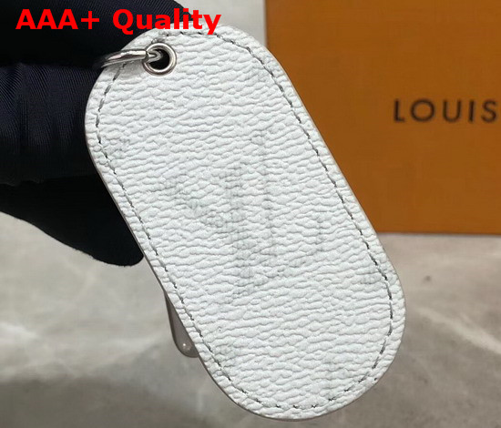 Louis Vuitton Military Tab Charm and Key Holder White Replica