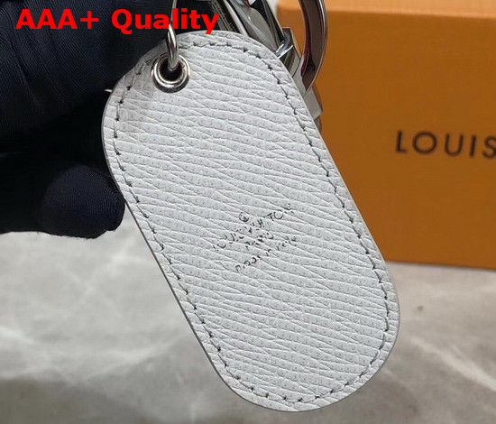 Louis Vuitton Military Tab Charm and Key Holder White Replica