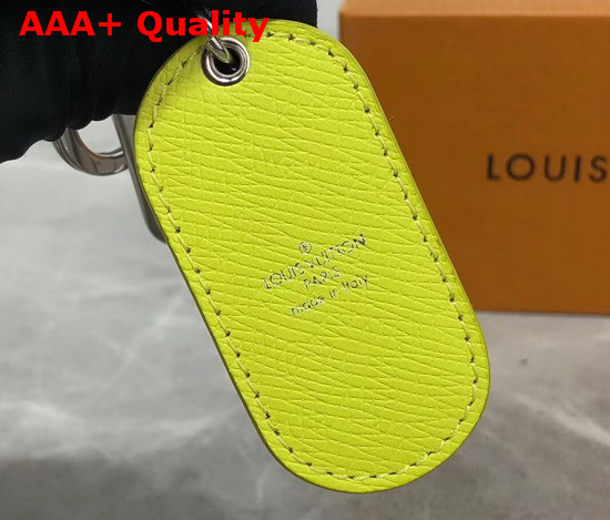 Louis Vuitton Military Tab Charm and Key Holder Yellow M67780 Replica