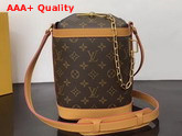 Louis Vuitton Milk Box in Monogram Canvas and Natural Leather Trim M44877 Replica