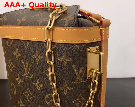 Louis Vuitton Milk Box in Monogram Canvas and Natural Leather Trim M44877 Replica