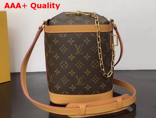 Louis Vuitton Milk Box in Monogram Canvas and Natural Leather Trim M44877 Replica