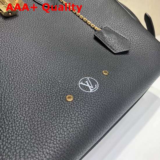 Louis Vuitton Milla MM Black Veau Nuage Calf Leather M54348 Replica