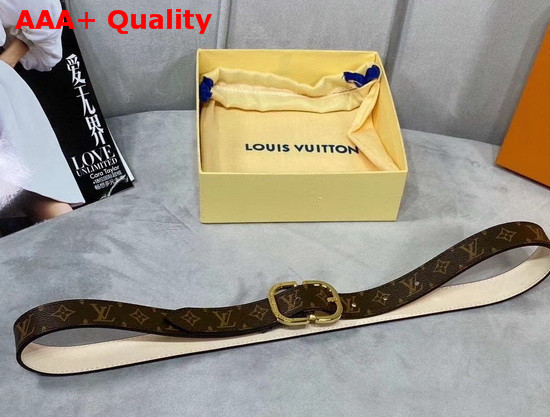 Louis Vuitton Mini 25mm Belt Monogram Canvas M9584W Replica