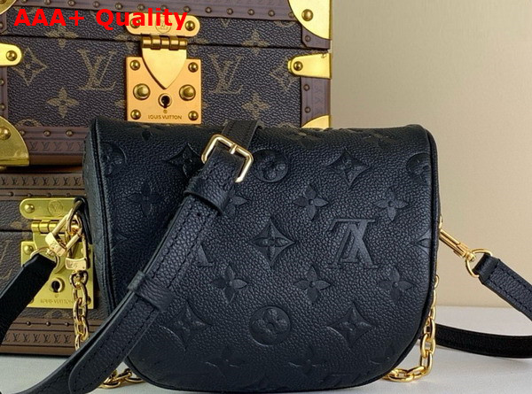 Louis Vuitton Mini Bumbag in Black Monogram Empreinte Leather M46917 Replica