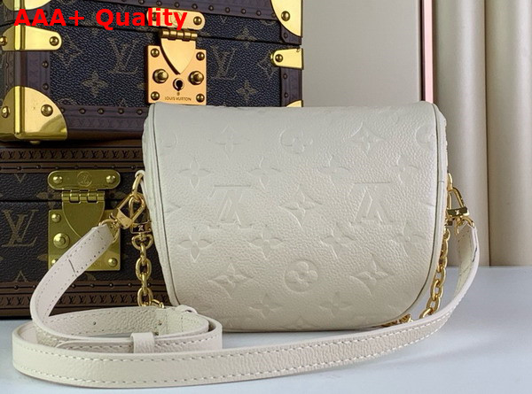 Louis Vuitton Mini Bumbag in Cream Monogram Empreinte Leather M83275 Replica