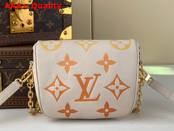 Louis Vuitton Mini Bumbag in Gradient Neutral Monogram Empreinte Leather M82208 Replica