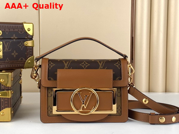 Louis Vuitton Mini Dauphine Lock XL Monogram Coated Canvas M46537 Replica