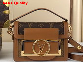 Louis Vuitton Mini Dauphine Lock XL Monogram Coated Canvas M46537 Replica