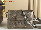 Louis Vuitton Mini Dauphine in Light Gold Calfskin M21740 Replica