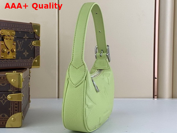 Louis Vuitton Mini Moon Bag Vert Noto Green Monogram Empreinte Embossed Supple Grained Cowhide Leather M82425 Replica