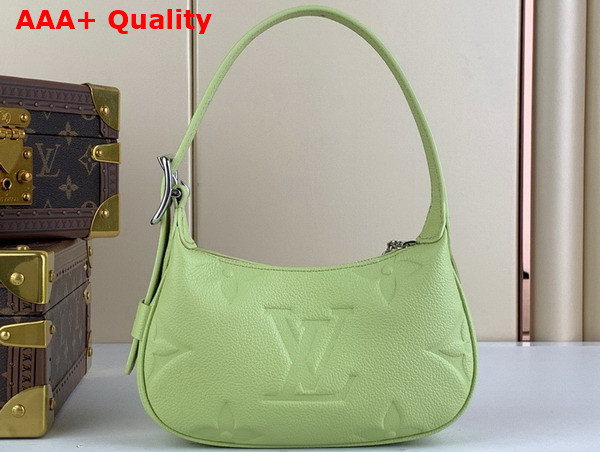 Louis Vuitton Mini Moon Bag Vert Noto Green Monogram Empreinte Embossed Supple Grained Cowhide Leather M82425 Replica