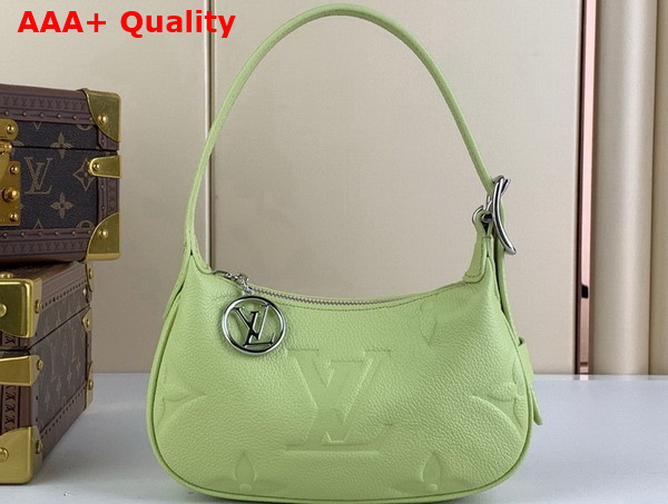 Louis Vuitton Mini Moon Bag Vert Noto Green Monogram Empreinte Embossed Supple Grained Cowhide Leather M82425 Replica