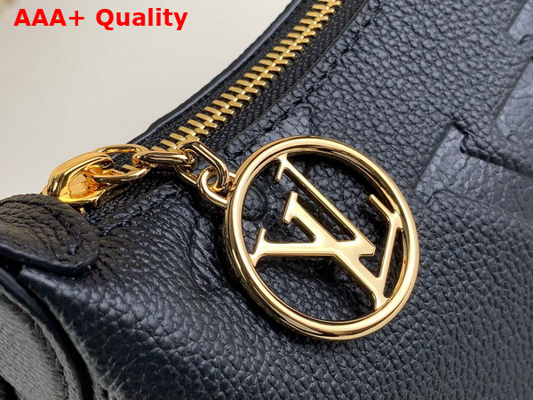 Louis Vuitton Mini Moon Bag in Black Monogram Empreinte Leather Replica