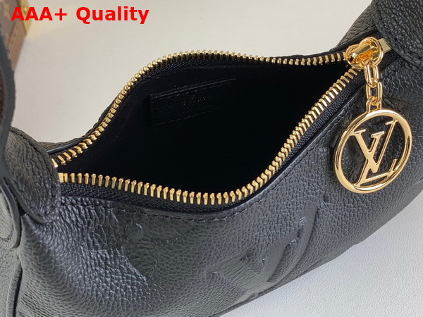 Louis Vuitton Mini Moon Bag in Black Monogram Empreinte Leather Replica