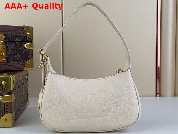 Louis Vuitton Mini Moon Bag in Cream Monogram Empreinte Leather M82519 Replica