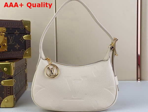 Louis Vuitton Mini Moon Bag in Cream Monogram Empreinte Leather M82519 Replica