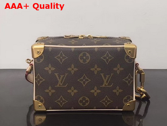 Louis Vuitton Mini Soft Trunk Monogram Coated Canvas and Cowhide Leather Trim M68906 Replica