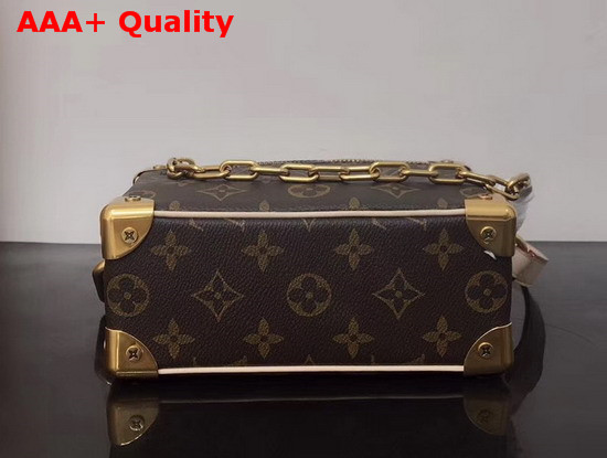 Louis Vuitton Mini Soft Trunk Monogram Coated Canvas and Cowhide Leather Trim M68906 Replica